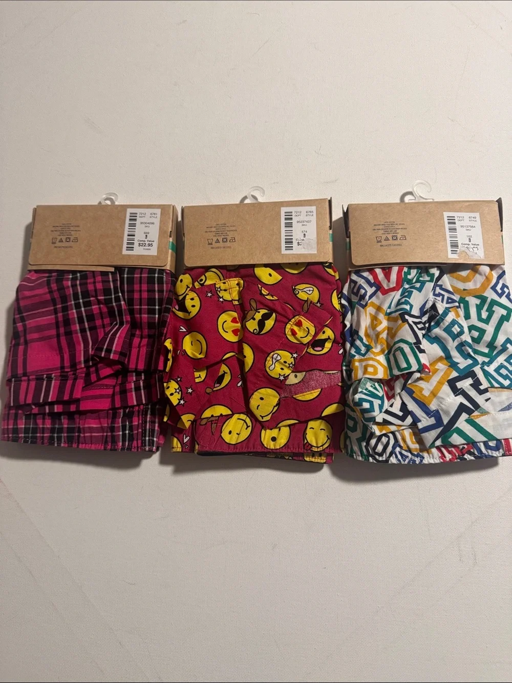 Aeropostale Boxers Mens Large 3 Pack